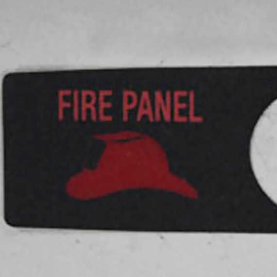 Fire Service and Floor Lockout Labels