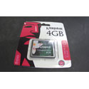 COMPACT FLASH 1, 2 or 4GB Flash Card