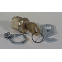 UTILITY LOCK F359 KEY BRASS