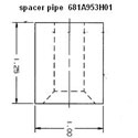 SPACER BARRIER ASSY SST