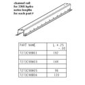 RF9 RAIL, 10' RAIL END CONDITIONING