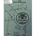 PEELLE, DOOR OPERTOR RH   0569RM