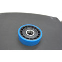 Step Roller, 76 mm OD, Blue