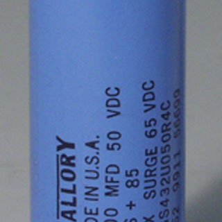 CAPACITOR E-Z OPER 4300 MFD  50VDC