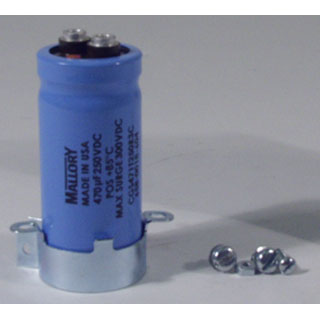 CAPACITOR  470-500MFD 200-250VDC