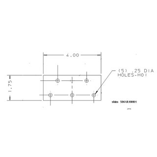 SHIM, 5-HOLE GIB(.060T)        <EA>