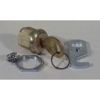 UTILITY LOCK F359 KEY BRASS