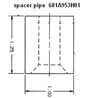 SPACER BARRIER ASSY SST