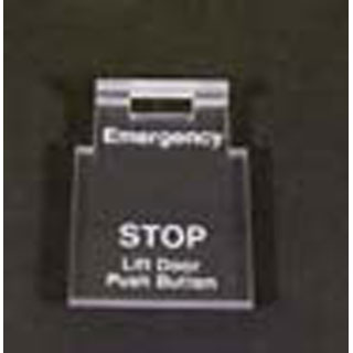 COVER, EMERG STOP SW