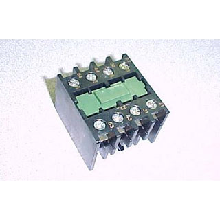 AUX CONTACT BLOCK 2NO/2NC (CA3-P22)