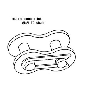 JACK CHAIN CONNECT LINK R1 X01A ANSI 50