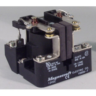 RELAY, OPEN 12VDC DPNO w/MAG BLOWOUT