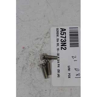 ST. SCR. 10-32 X 3/4 PH  50/PK