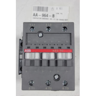 CONTACTOR ABB#A63-30-11-84 120VAC NO/NC