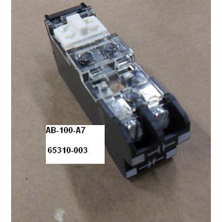 AUX CONTACT BLOCK 1-NO/1-NC, A/B#595-AB