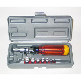 SCREWDRIVER RATCHET SET