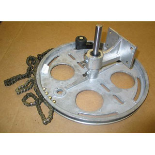 PULLEY W/CHAIN & BEARING BLOCK ASSY