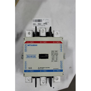 DC CONTACTOR W/120VAC COIL DUA60. ..