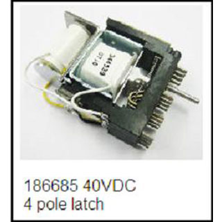 LATCHING RELAY 4PDT 48 VDC 186685