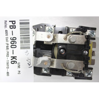 Relay, 480V Coil (P&B) PRD-11AYO-480