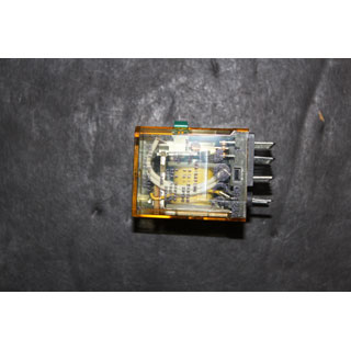 RELAY with  Light & Check button 48 VDC