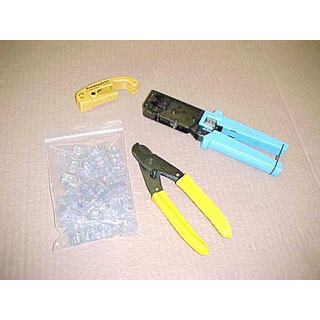 DELUX CRIMPING TOOL KIT EZ  RJ45