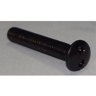 SCREW 8-32 x 1 SPANNER HEAD BLK OXIDE