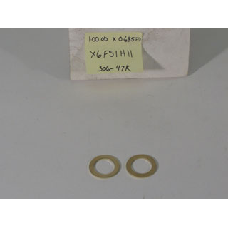 WASHER BRASS 1.00 OD X 0.685 ID X 0.045T